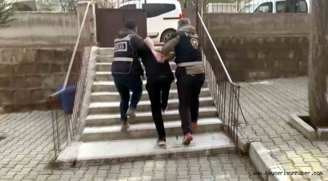 Kesinleşmiş cezası bulunan firari, mutfak dolabından çıktı