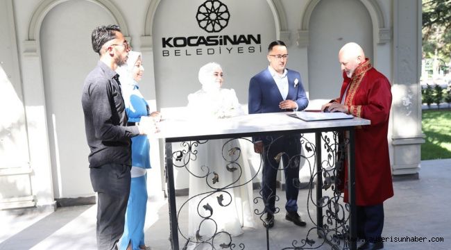 Kocasinan, 2024 yılında 2 bin 764 mutlu evliliğin temelini attı