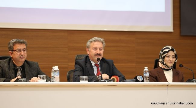 Melikgazi'de yeni yılın ilk meclis toplantısı yapıldı