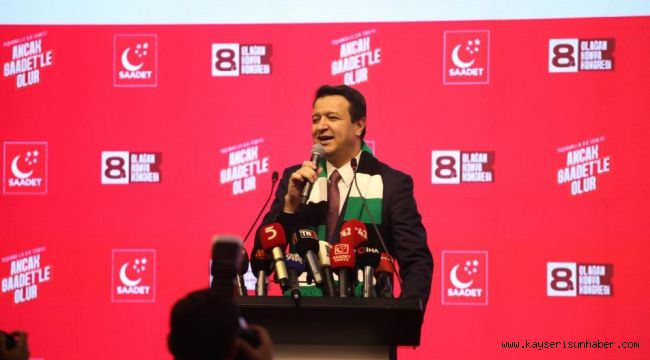 Saadet Partisi Genel Başkanı Arıkan'dan "10 Ocak Çalışan Gazeteciler Günü" mesajı