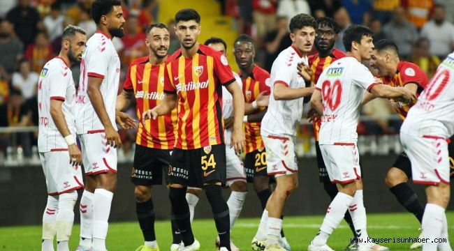 Sivasspor ile Kayserispor 36. randevuda