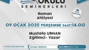 Talas'ın yazar okulu seminerlerinde bu hafta Mustafa Urhan konuk olacak