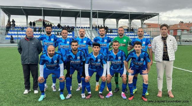 Tomarza Belediyespor 3 puanı 4 golle aldı