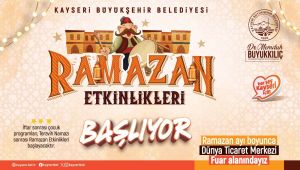 2025 Kayseri Ramazan Sokağı Etkinlikleri nerede, saat kaçta?