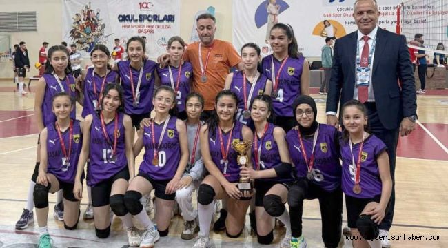 Kayseri Midi Kızlar Voleybol Ligi sona erdi